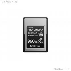 SanDisk PRO-CINEMA - Pametová karta flash - 960 GB