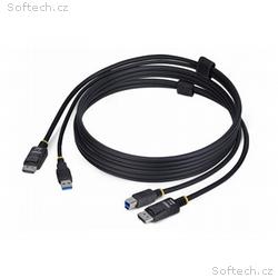 StarTech.com 6ft (1.8m) DisplayPort and USB 5Gbps 
