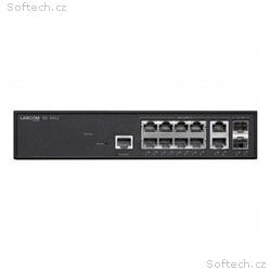 LANCOM GS-2412 - Prepínac - rízený - 10 x 10, 100,