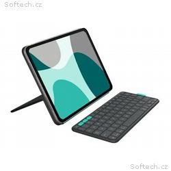 Logitech Flip Folio - Klávesnice - full size - bez