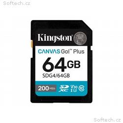 Kingston Canvas Go! Plus - Pametová karta flash - 