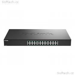 D-Link DMS-1024 - Prepínac - L2+ - 24 x 10, 100, 1