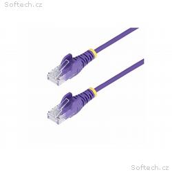 StarTech.com 2.5m Purple Slim CAT6 Ethernet Cable,
