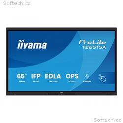 65" iiyama TE6515A-B1AG:IPS, 4K, EDLA, NFC