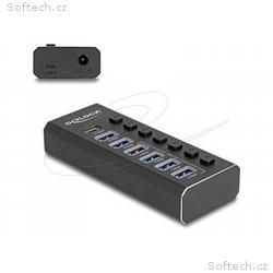Delock - Rozbocovac - 10 Gbps, 4 rychlé nabíjecí p