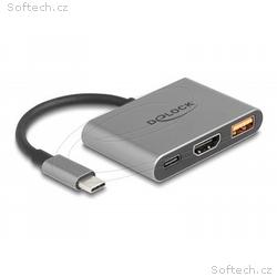Delock - Dokovací stanice - USB-C, Thunderbolt 3, 