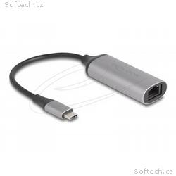 Delock - Sítový adaptér - USB-C - 10M, 100M, 1G, 2
