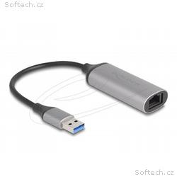Delock - Sítový adaptér - USB-A - 10M, 100M, 1G, 2