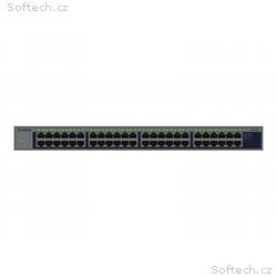 NETGEAR GS748 - Prepínac - nerízený - 48 x 10, 100