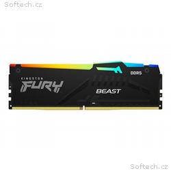 Kingston FURY Beast RGB - DDR5 - sada - 128 GB: 2 
