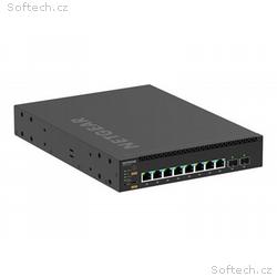 NETGEAR M4350-8M2V - Prepínac - L3 - rízený - 8 x 