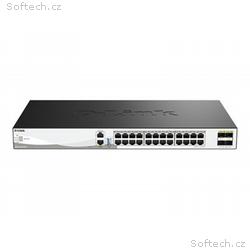 D-Link DXS 3130-28 - Prepínac - L3 - rízený - 24 x
