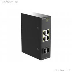D-Link DIS 100G-06 - Prepínac - prumyslový - neríz