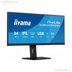 iiyama ProLite XUB3493WQSU-B6 - LED monitor - 34" 