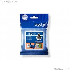 Brother LC521BK - Cerná - originální - polštárový 