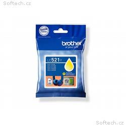 Brother LC521Y - Žlutá - originální - polštárový b
