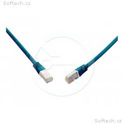 SOLARIX 10G patch kabel CAT6A SFTP LSOH 5m, modrý