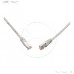 SOLARIX 10G patch kabel CAT6A SFTP LSOH 0,25m, šed