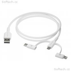 dbramante1928 re-charge - Sada kabelů USB - 1 m - 