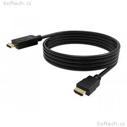 VISION - Kabel adaptéru - DisplayPort s piny (male