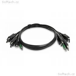 StarTech - Kabel klávesnice, videa, myši (KVM) - k