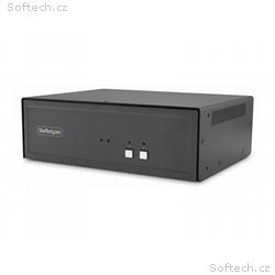 Startech - Prepínac KVM, audio, USB - 2 x KVM, zvu