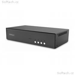 Startech - Prepínac KVM - bezpecné - 4 x KVM port(