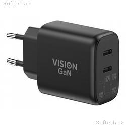 Vision - Sítový adaptér - 65 Watt - 4.05 A - 2 výs