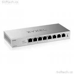 Zyxel GS1200-8HP v3, 8 Port Gigabit PoE+ webmanage
