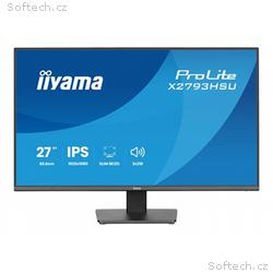 iiyama ProLite, X2793HSU-B1, 27", IPS, FHD, 120Hz,