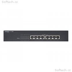 LANCOM GS-1208P - Prepínac - nerízený - 8 x 10, 10
