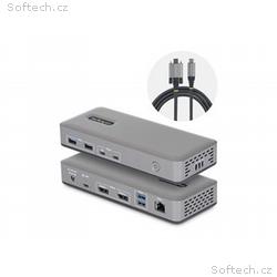 Startech - Dokovací stanice - pro laptop - USB-C 3