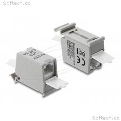 Delock - Sítový propojovací kabel - RJ-45 (F) do R