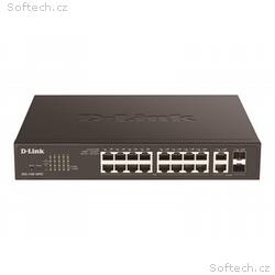 D-Link DGS 1100-18PV2 - Prepínac - inteligentní - 