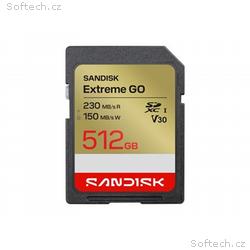 SanDisk Extreme Go - Pametová karta flash - 512 GB