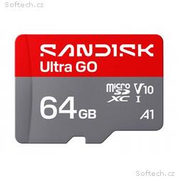 SanDisk MicroSDXC karta 64GB ULTRA GO(140MB, s, UH
