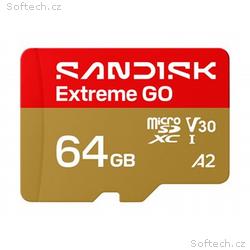 SanDisk Extreme Go - Pametová karta flash - 64 GB 