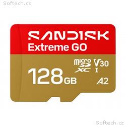 SanDisk Extreme Go - Pametová karta flash - 128 GB