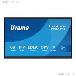 86" iiyama TE8615A-B2AG:IPS, 4K, EDLA, NFC