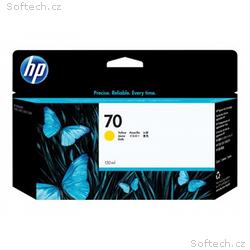 HP 70 - 130 ml - žlutá - originální - DesignJet - 