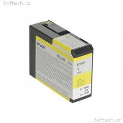 Epson T5804 - 80 ml - žlutá - originální - inkoust