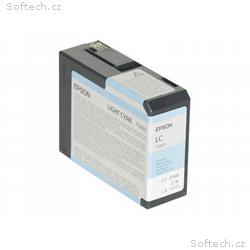 Epson T5805 - 80 ml - světle azurová - originální 