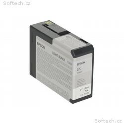Epson T580 - 80 ml - světle černý - originální - i