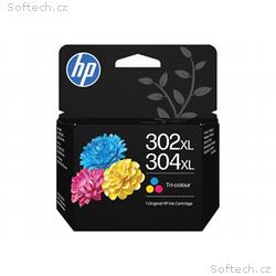 HP 302XL, 304XL - 7 ml - Vysoká výtežnost - barva 
