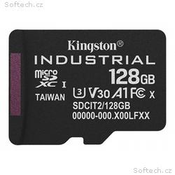 Kingston Industrial, Micro SDXC, 128GB, UHS-I U3, 