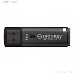 Kingston IronKey Locker+ 50 G2 - Jednotka USB flas