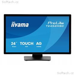 24" LCD iiyama T2452MSC-B2AG-IPS, FHD, 10P