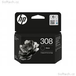 HP 308 - Cerná - originální - inkoustová cartridge