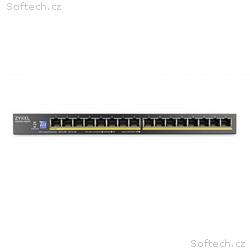 Zyxel GS1100 Series - Prepínac - nerízený - 16 x 1