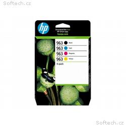 HP Ink Cartridge 963, Black, Tricolor, 1000, 700 s